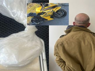 Policías Estatales detienen a sujeto en poder de motocicleta que contaba con reporte de robo en Estados Unidos