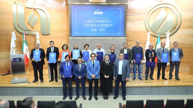 Décadas de enseñanza y legado: la UAA celebra a sus maestros jubilados 2024-2025