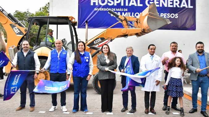 Gobernadora Tere Jiménez da banderazo a la ampliación de Urgencias en el Hospital de Pabellón de Arteaga