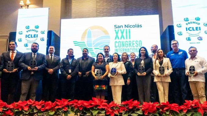 Aguascalientes recibe Premio Internacional por sus acciones para combatir el cambio climático