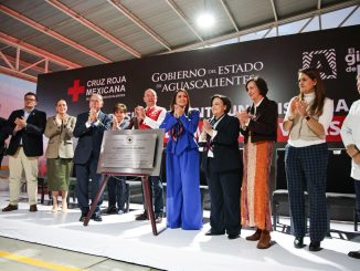 Inaugura Gobernadora Tere Jiménez la clínica "Alejandro Cumming Soliveras" de la Cruz Roja en Aguascalientes