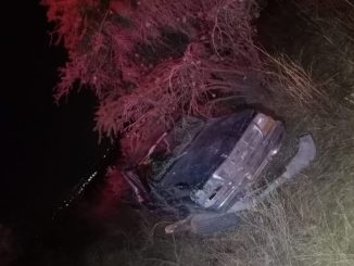 Policías Estatales atienden reporte de accidente tipo salida de camino y volcadura en la comunidad Puerto de la Concepción,Tepezalá