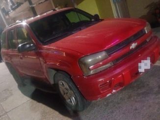 Policía Municipal recupera vehículo con reportre de robo en el fraccionamiento Progreso