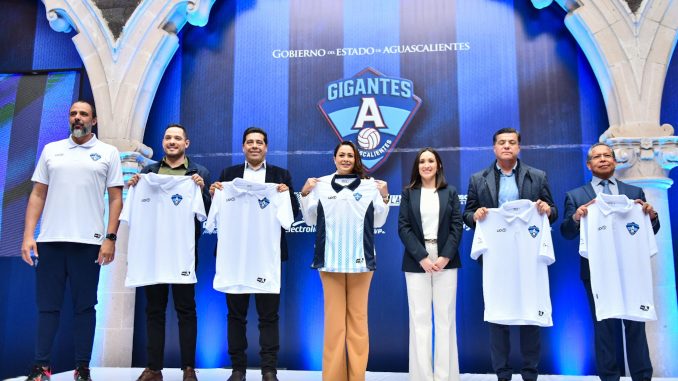 Gigantes de Aguascalientes, el Primer Equipo de voleibol profesional en el Estado