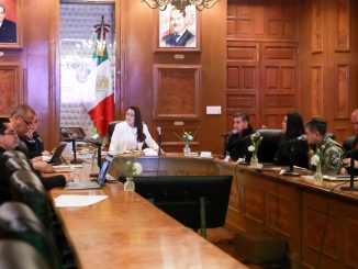 Gobernadora Tere Jiménez se reúne con Fuerzas federales para fortalecer Seguridad del Estado