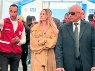 Angelina Jolie visita el cruce de Rafah como muestra de apoyo al pueblo palestino