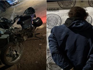 Policías del Mando Coordinado recuperaron una motocicleta y detuvieron a su conductor