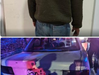 Policía Municipal detiene a sujeto por conducir vehículo con reporte de robo en el fraccionamiento Municipio Libre