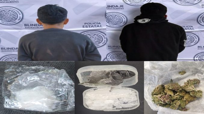 Policías Estatales detienen en las últimas horas a sujetos en poder de sustancias presumiblemente ilícitas