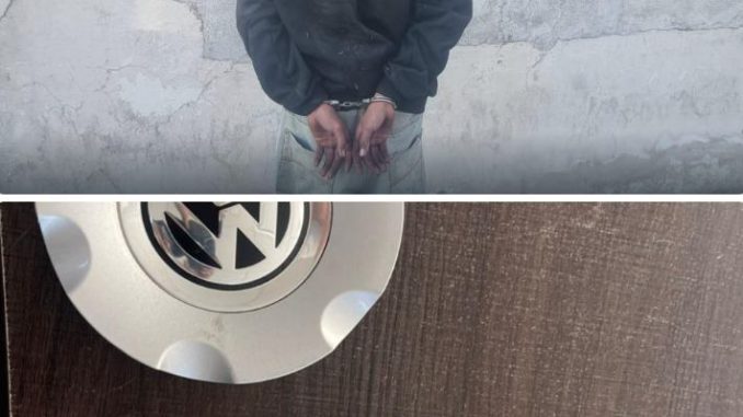 Policía Municipal detiene a hoimbre por robo de autopartes en el fraccionamiento Jardines de la Cruz
