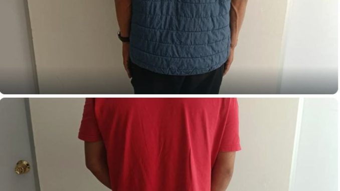 Policía Municipal detiene a dos personas por robo calificado en la colonia El Riego