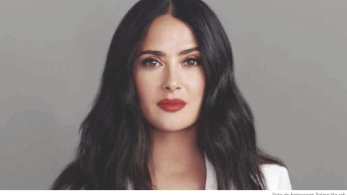 Salma hayek graba película en Veracruz