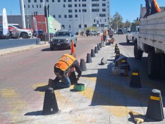 Municipio de Aguascalientes refuerza mantenimiento y reposición de bolardos en la Ciudad