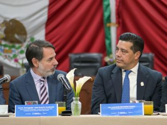 Fortalece Leo Montañez cooperación internacional con el Embajador de España en México Juan Duarte