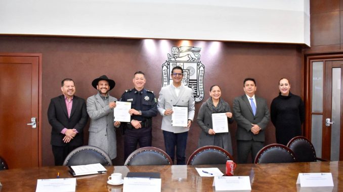 Firma Municipio de Aguascalientes Convenio para facilitar el reclutamiento policial