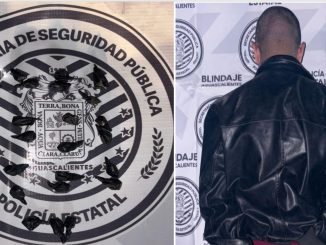 En poder de sustancia granulada fue detenido presunto distribuidor por Uniformados del Mando Coordinado en el fraccionamiento La Ribera