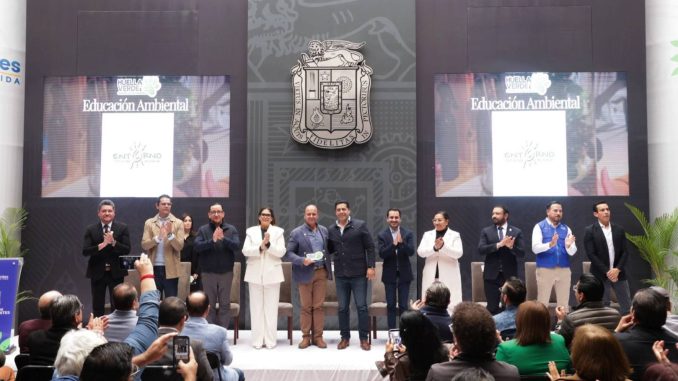 Reconoce Leo Montañez a Empresas por la implementación de prácticas ambientales