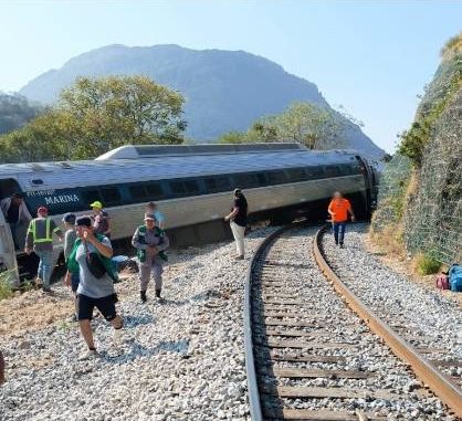 Investigaciones por descarrilamiento del tren Interoceánico continúan sin dictamen final: Semar