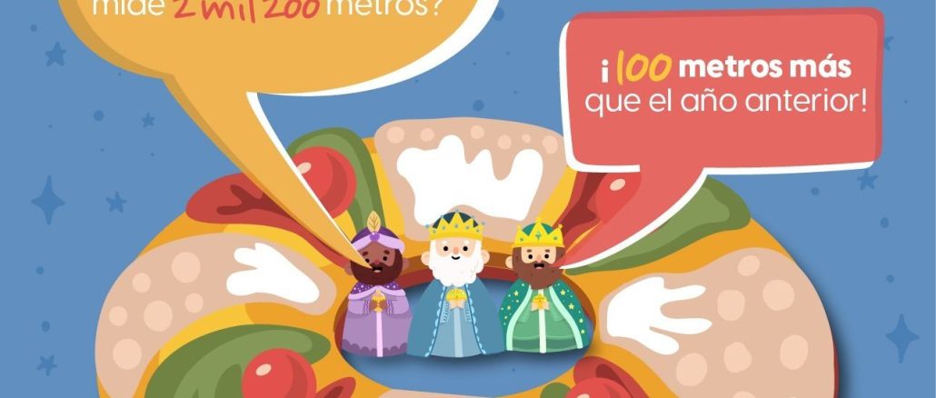 Aguascalientes celebra este 6 de enero con la Gigante Rosca de Reyes