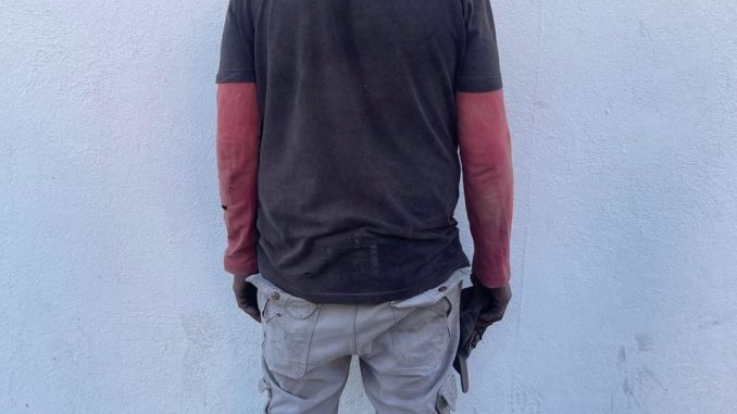 Grupo de operaciones aéreas detiene a hombre por delitos contra la salud en el Ejido Peñuelas