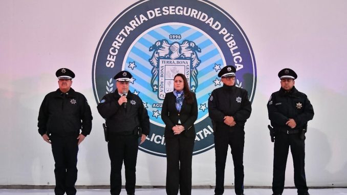 Gobernadora Tere Jiménez reconoce a la Mejor Policía del país con aumento salarial