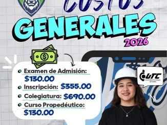 📢 ¡Ya está abierto el proceso de admisión 2026 en la Universidad Tecnológica de Calvillo! ✅