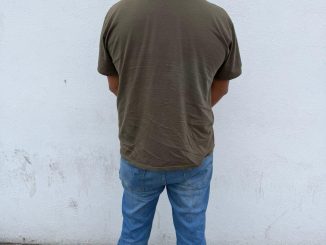 Uniformados de la Policía Estatl detienen a sujeto procedente de Ojuelo, Jalisco, al pretender ingresar al Estado portando Licencia falsa al parecer emitida en el EdoMex