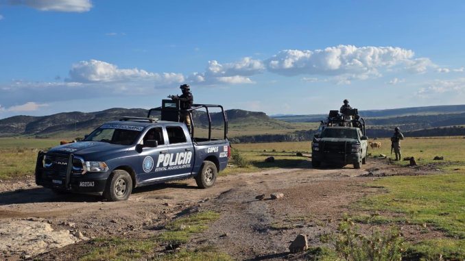 Refuerza Secretaría de Seguridad Pública del Estado operativos de seguridad en comunidades y zonas rurales