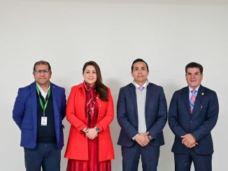 Gobernadora Tere Jiménez se reúne con el Gerente Divisional de distribución Bajío de la Comisión Federal de Electricidad, Gilberto Cuautle Rosales