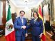Gobernadora Tere Jiménes se reúne con el Embajador de España para impulsar proyectos de economía, turismo, cultura y educación