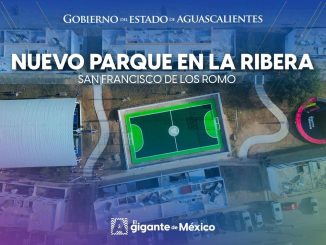 Entrega de nuevo parque en La Ribera, San Francisco de los Romo