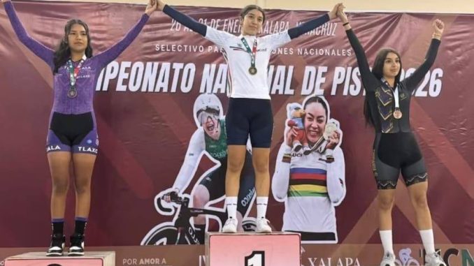 🏅 Más medallas para Aguascalientes en el Campeonato Nacional de Pista 2026