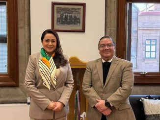 Gobernadora Tere Jiménez se reúne con el ministro de la Suprema Corte de Justicia de la Nación Irving Espinosa Betanzo