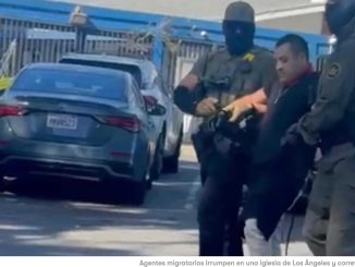 Agentes migratorios irrumpen en una iglesia de los Ángeles y corretean a feligrés