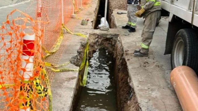Rehabilita MIAA alcantarillado sanitario en el fraccionamiento Nazario Ortiz Garza