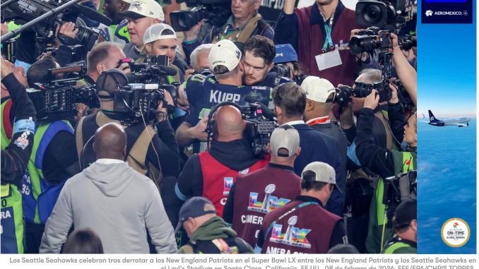 Seahawks ganan el Super Bowl LX 