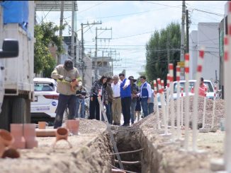 Avanza Municipio de Aguascalientes en la rehabilitación y mantenimiento del alcantarillado sanitario en el fraccionamiento México