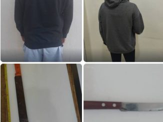 Policía Municipal detiene a dos personas en portación de armas prohibidas en la colonia Insurgentes