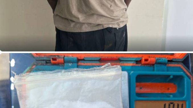 Policía Municipal detiene a sujeto señalado por delitos contra la salud en La Barranca de Guadalupe