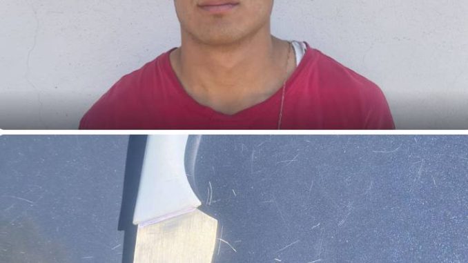 Policía Municipal detiene a suejto en posesión de arma prohibida en la colonia San Marcos