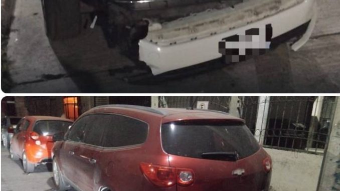 Policía Vial atiende choque contra vehículo estacionado en Av. Esfuerzo Nacional