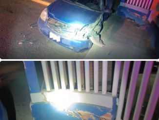 Policía Vial atiende choque contra barda de Colegio en Av. Aguascalientes