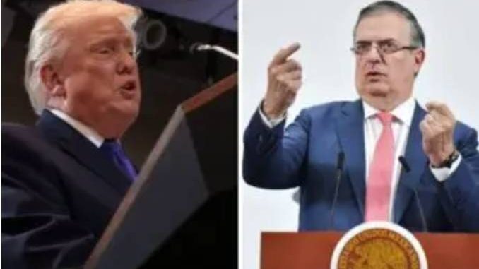 Ebrard pide 'sangre fría' ante nuevo arancel anunciado por Trump