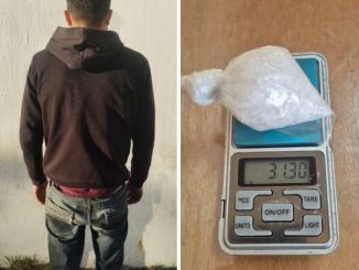 Sujeto en posesión de enervantes es detenido por la Policía Municipal en el fraccionamiento José Guadalupe Peralta