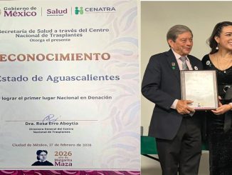 Aguascalientes, primer lugar Nacional en donación de órganos y tejidos