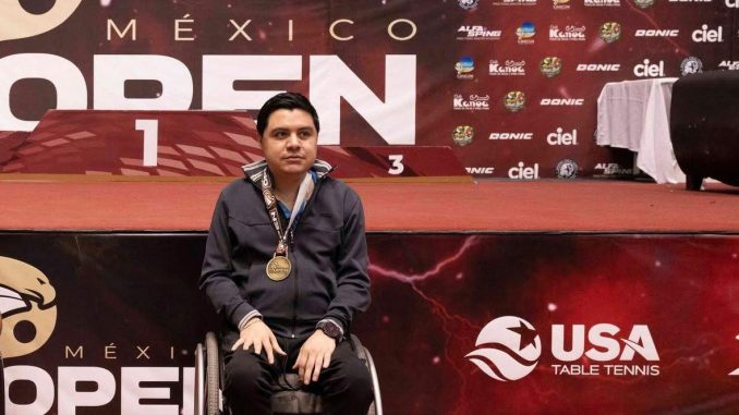 Medalla de Oro para Aguascalientes en Para tenis de Mesa  🏓