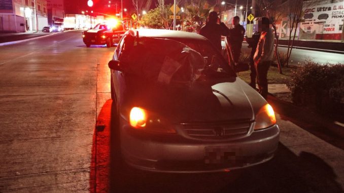 Policía Vial atiende atropellamiento en Av. Siglo XXI que dejó un lesionado