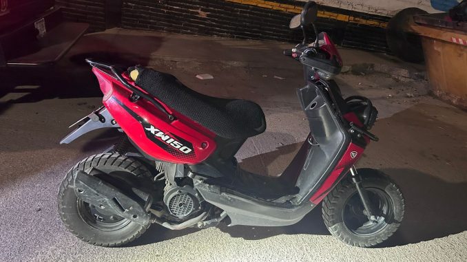 Policía Municipal localiza motocicleta con reporte de robo en Salto de Ojocaliente