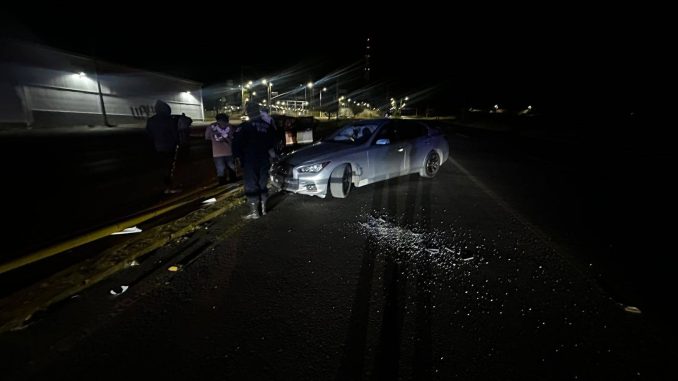 Policía Vial atiende choque contra objeto fijo en Av. Tecnológico