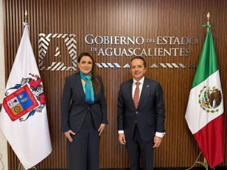 Gobernadora Tere Jiménez se reúne con Carlos Joaquín González, Embajador de México en Canadá